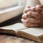 Woman with bible