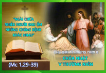 Chú giải Tin Mừng Chúa Nhật V Thường Niên, Năm B (Mc 1,29-39)