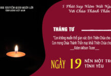 Ngày 19/4: NÊN MỘT TRONG TÌNH YÊU