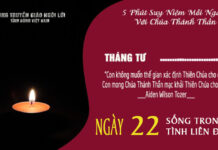 Ngày 22/4: SỐNG TRONG TÌNH LIÊN ĐỚI