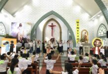 Các sinh hoạt cầu nguyện cho Ơn gọi tại Giáo xứ Thánh Gia
