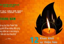 Ngày 12/5: KHÁT KHAO SỰ THIỆN HẢO