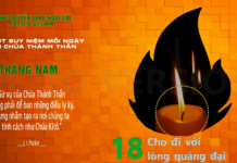 Ngày 18/05: CHO ĐI VỚI LÒNG QUẢNG ĐẠI