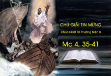 Chú Giải Tin Mừng Chúa Nhật XII Thường Niên – Năm B (Mc 4, 35-41)