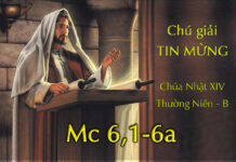 Chú Giải Tin Mừng Chúa Nhật XIV TN B (Mc 6,1-6)