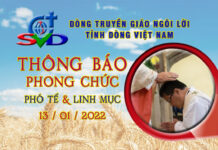 RAO PHONG CHỨC PHÓ TẾ và LINH MỤC (13/01/2022)