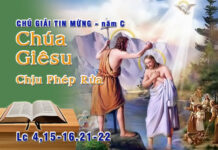 Chú giải Tin Mừng Lễ Chúa Giêsu Chịu Phép Rửa, năm C