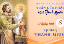 NGÀY THỨ 8: GƯƠNG THÁNH GIUSE * TUẦN CỬU NHẬT KÍNH THÁNH GIUSE