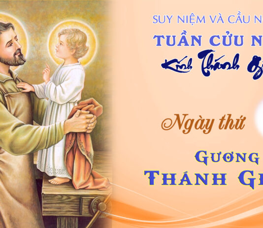 NGÀY THỨ 8: GƯƠNG THÁNH GIUSE * TUẦN CỬU NHẬT KÍNH THÁNH GIUSE