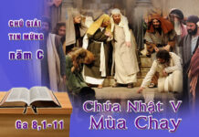 Chú Giải Tin Mừng Chúa Nhật V Mùa Chay, Năm C (Ga 8,1-11)