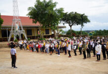 Vp. Ơn gọi SVD quảng bá ơn gọi tại Gh. Thanh Sơn và Gx. Vinh Hà