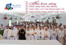 08/09/2022: Những niềm vui Tạ ơn: Sinh nhật và kỷ niệm Khấn dòng