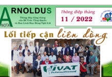 Arnoldus Nota 11/2022: Lối tiếp cận liên dòng