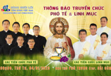 RAO PHONG CHỨC PHÓ TẾ và LINH MỤC (04/01/2023)
