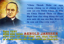 Ngày 15/1: THÁNH ARNOLD JANSSEN, Lễ trọng trong Dòng Ngôi Lời