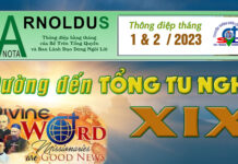 Arnoldus Nota 1&2/2023: Đường đến Tổng Tu Nghị thứ 19 (2024) của Dòng Ngôi Lời*