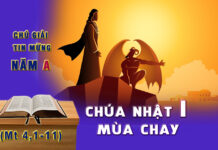 Chú Giải Tin Mừng Chúa Nhật I Mùa Chay, Năm A (Mt 4,1-11)
