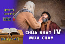 Chú giải Tin Mừng Chúa Nhật IV Mùa Chay – Năm A (Ga 9,1-41)