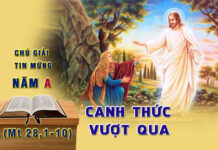Chú Giải Tin Mừng Canh Thức Vượt Qua, Năm A (Mt 28,1-10)
