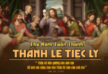 Lời Chúa + Bài giảng (Thứ Năm Tuần Thánh – Thánh Lễ Tiệc Ly)