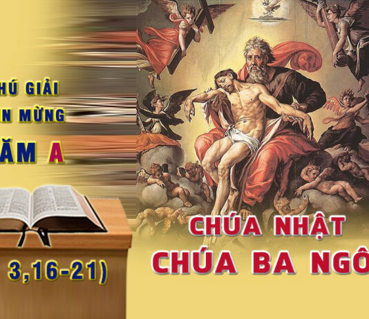 Chú giải Tin Mừng Lễ Chúa Ba Ngôi Năm A (Ga 3,16-21)