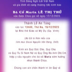 Ba Co Maria Thu