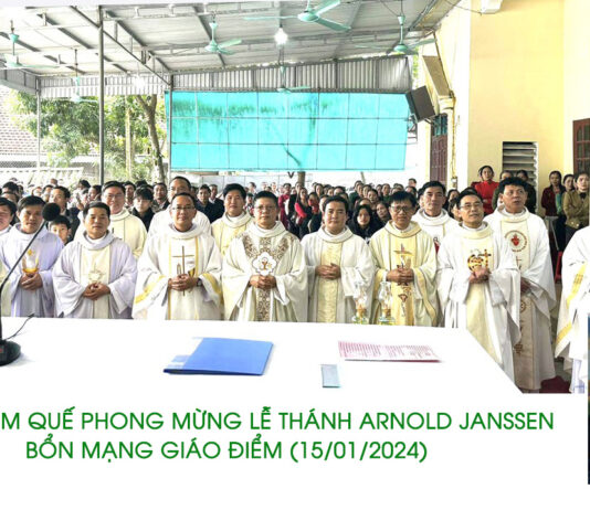GIÁO ĐIỂM QUẾ PHONG MỪNG LỄ BỔN MẠNG LẦN ĐẦU TIÊN