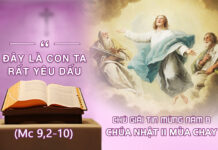 Chú giải Tin Mừng Chúa Nhật II Mùa Chay, Năm B (Mc 9,2-10)