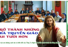 TRỞ THÀNH NHỮNG NHÀ TRUYỀN GIÁO VUI TƯƠI HƠN