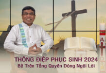 Thông điệp PHỤC SINH 2024 của Cha Tổng quyền Dòng Ngôi Lời (SVD)