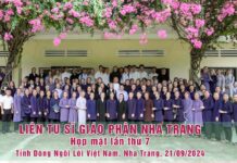 Liên tu sĩ Gp. Nha Trang họp mặt lần thứ 7 (21/9/2024)