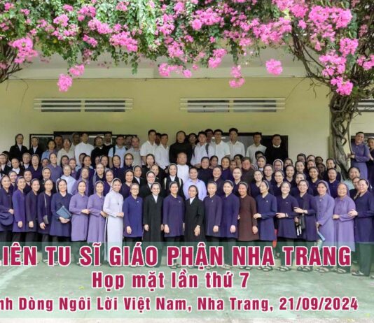 Liên tu sĩ Gp. Nha Trang họp mặt lần thứ 7 (21/9/2024)
