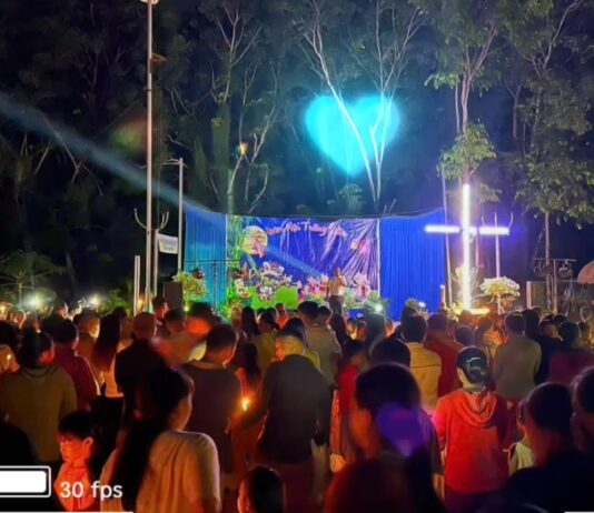 Trung Thu 2024 với thông điệp bảo vệ môi trường tại Giáo xứ Tân Tiến