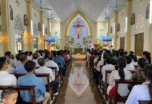 GIÁO XỨ VĨNH TUY CỬ HÀNH THÁNH LỄ HƯỞNG ỨNG KHAI MẠC NĂM THÁNH MỪNG KỶ NIỆM 150 NĂM THÀNH LẬP DÒNG NGÔI LỜI