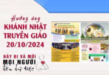 Khánh Nhật Truyền Giáo 20/10/2024: HÃY ĐI VÀ MỜI MỌI NGƯỜI ĐẾN DỰ TIỆC (x. Mt 22,9)