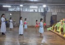 Giáo xứ Kon Thụp bế mạc tháng Mân Côi 2024