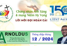 Chứng Nhân Ánh Sáng và Mang Niềm Hy Vọng: Lời Mời Gọi Hoán Cải