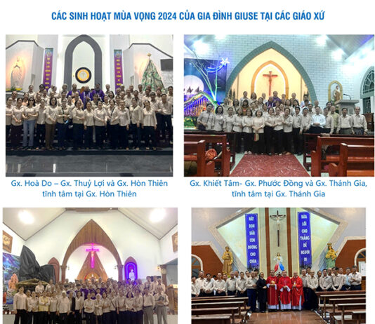 LẮNG ĐỌNG MÙA VỌNG CÙNG GIA ĐÌNH GIUSE