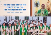 HIỆP HÀNH & KẾT NỐI: Đức Cha Giuse Trần Văn Toản thăm mục vụ