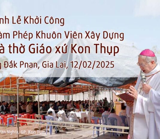 Thánh Lễ Khởi Công và Làm Phép Khuôn Viên Xây Dựng Nhà Thờ Giáo Xứ Kon Thụp