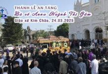 Thánh Lễ An Táng Bà Cố Anna HUỲNH THỊ GẤM (Thân mẫu Lm. GB. Hoàng Đình Ưng, SVD)