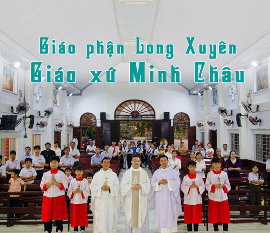 Dòng Ngôi Lời thăm mục vụ Giáo xứ Minh Châu (Gp. Long Xuyên)