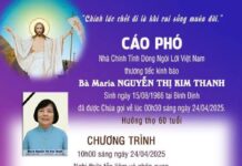 AI TÍN: Bà Maria Nguyễn Thị Kim Thanh (1966-2025)