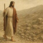 jesus walking
