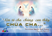 Xin tỏ cho chúng con thấy Chúa Cha