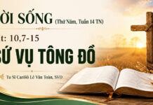 LỜI SỐNG (Thứ Năm, Tuần 14 TN)