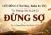 LỜI SỐNG (Thứ Bảy, Tuần 14 TN)