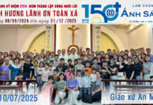 GIÁO XỨ AN MỸ HÀNH HƯƠNG NĂM THÁNH 150 NĂM DÒNG NGÔI LỜI