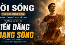 LỜI SỐNG (Thứ Hai, Tuần 19 TN)