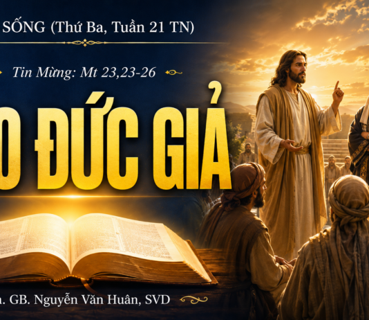 LỜI SỐNG (Thứ Ba, Tuần 21 TN)